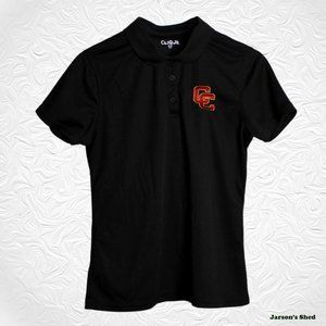 Clique- Boys Medium Black Polyester Polo